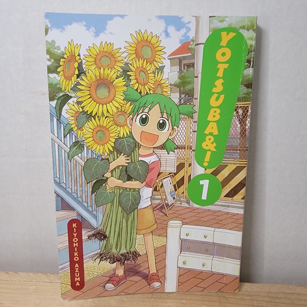 BOOK Yotsuba&! Volume 1 Manga (paperback) by Kiyohiko Azuma